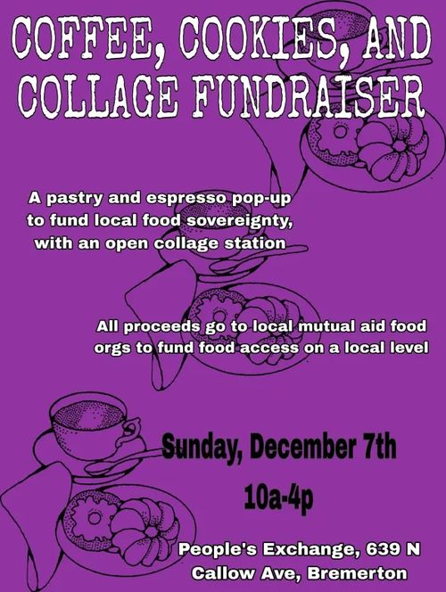 Coffee, Cookies & Collage Fundraiser
