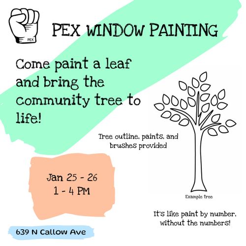 PEX Window Painting