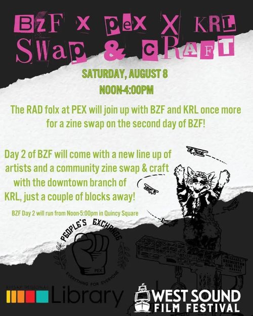 Bremerton Zine Fest with PEX at MLK KRL