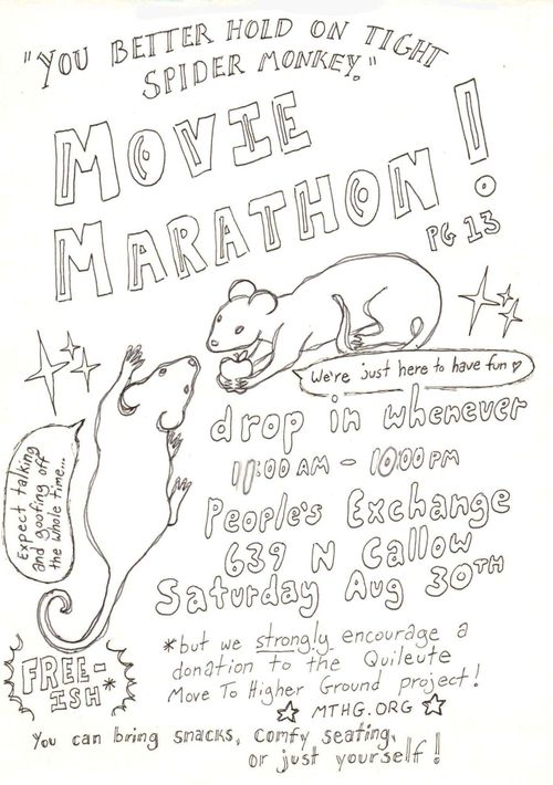 Movie Marathon & Fundraiser