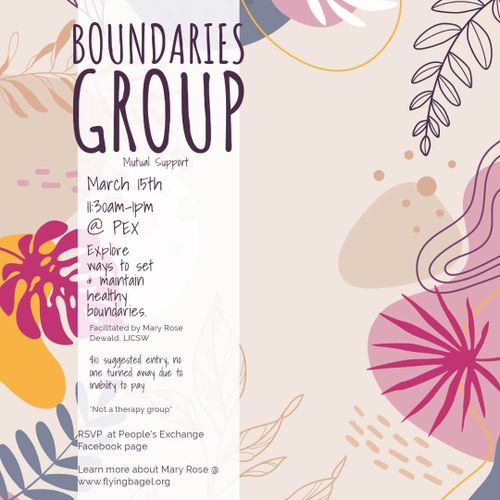Boundaries Group Mutual Support