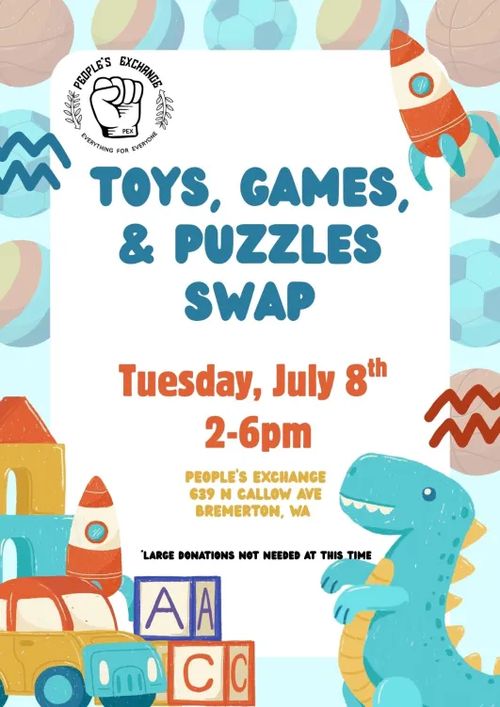 Toys, Games & Puzzle Swap