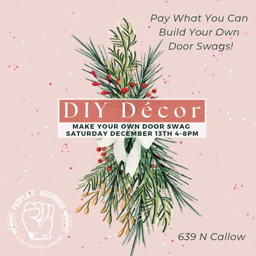 Make Your Own Door Swag