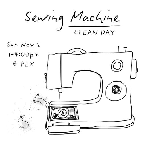 Sewing Machine Clean Day