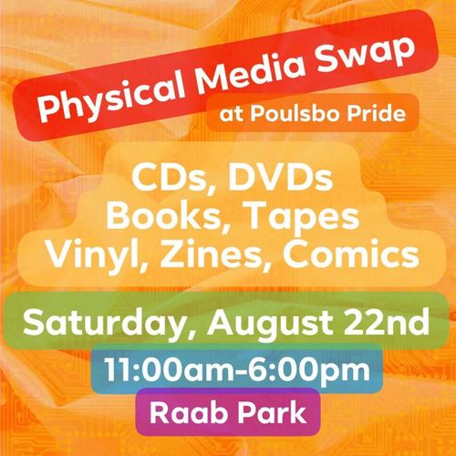 Physical Media Swap with PEX at Poulsbo Pride
