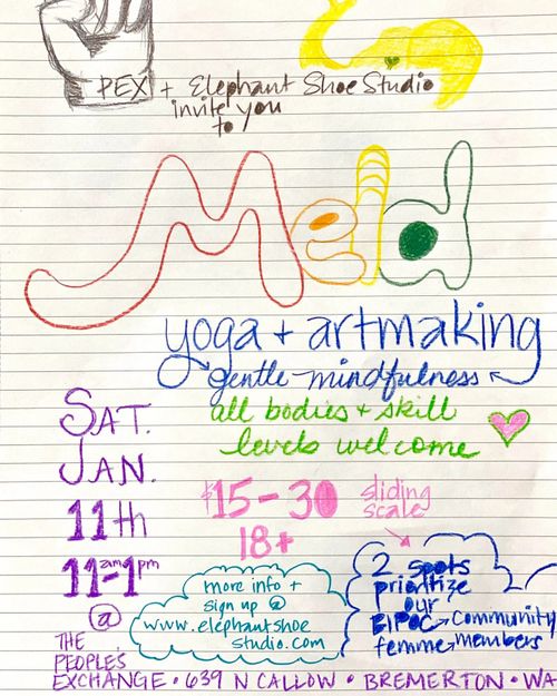 Meld: Yoga + Artmaking