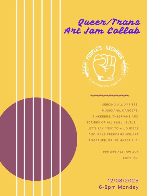 Queer/Trans Art Jam Collab